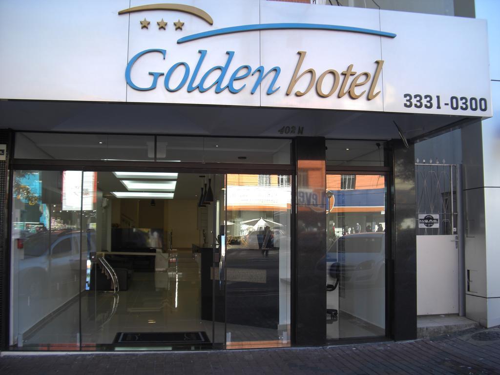 Golden Hotel - O Mais Central - Pet Friendly Chapecó Eksteriør bilde