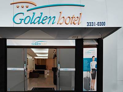 Golden Hotel - O Mais Central - Pet Friendly Chapecó Eksteriør bilde